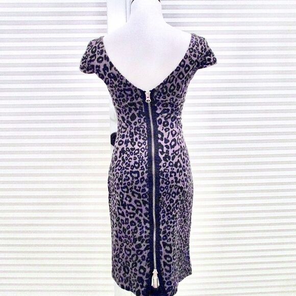 BB Dakota Fitted Leopard Dress - Picture 5 of 7
